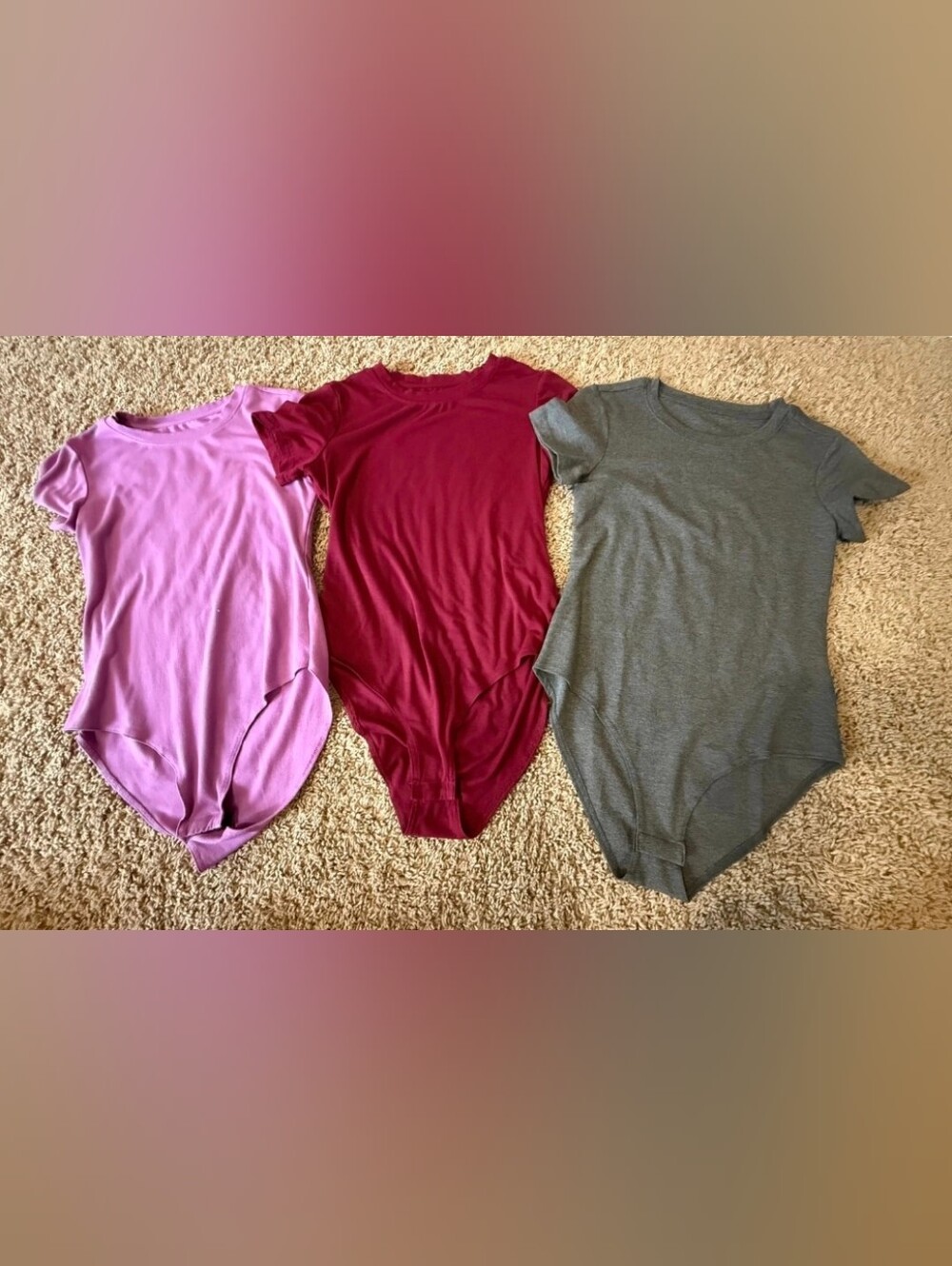 Women's Short Sleeve Bodysuits